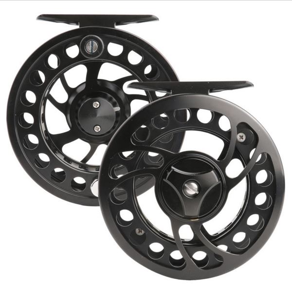 Fly Fishing Reel Aluminum Alloy Fishing Reel 3/4 / 5/6 / 7/8 Weight 2+1  Ball Bearing Left Right Interchangeable Fly Reel 